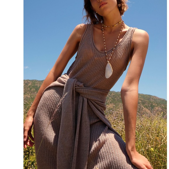 FREE PEOPLE 2pc Knit Dress & Sweater Set Sz Small NWT - Picture 8 of 11